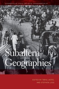 Cover: Subaltern Geographies - University of Georgia Press