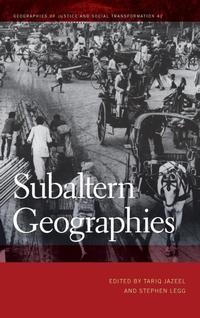 Enlarge image Cover: Subaltern Geographies - University of Georgia Press