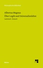 Cover: Über Logik und Universalienlehre - Meiner