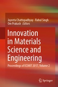 Cover: Innovation in Materials Science and Engineering - Springer