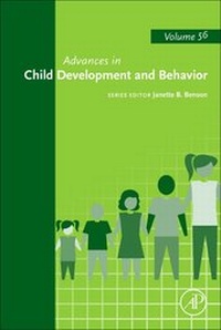 Enlarge image Cover: Advances in Child Development and Behavior: Volume 56 - Academic Press