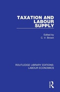 Cover: Taxation and Labour Supply - Routledge