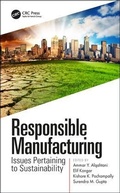 Cover: Responsible Manufacturing - CRC Press
