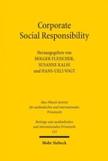 Abbildung von: Corporate Social Responsibility - Mohr Siebeck