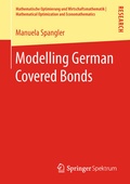 Cover: Modelling German Covered Bonds - Springer Spektrum