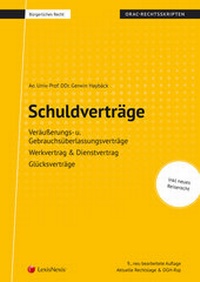 Enlarge image Cover: Schuldverträge (Skriptum) - LexisNexis Verlag ARD ORAC GmbH