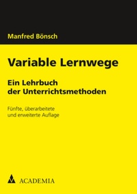 Enlarge image Cover: Variable Lernwege - academia