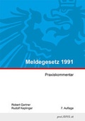 Cover: Meldegesetz 1991 - Pro Libris Verlagsgesellschaft