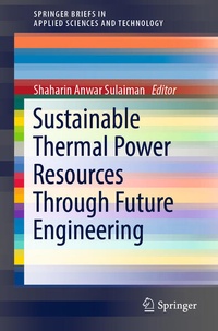 Enlarge image Cover: Sustainable Thermal Power Resources Through Future Engineering - Springer