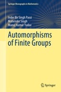 Cover: Automorphisms of Finite Groups - Springer