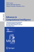 Cover: Advances in Computational Intelligence - Springer