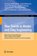 Cover: New Trends in Model and Data Engineering - Springer