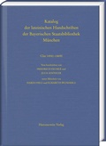 Cover: Katalog der lateinischen Handschriften der Bayerischen Staatsbibliothek M&uuml;nchen. Die Handschriften von St. Emmeram in Regensburg - Harrassowitz Verlag