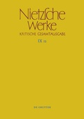Cover: Aufzeichnungen aus den Archivmappen Mp XIV, Mp XV und Mp XVI - De Gruyter