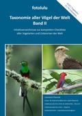 Cover: Taxonomie aller V&ouml;gel der Welt - Band II - Books on Demand