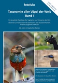 Cover: Taxonomie aller V&ouml;gel der Welt - Band I - Books on Demand