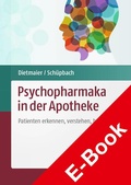 Cover: Psychopharmaka in der Apotheke - Deutscher Apotheker Verlag