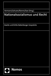 Abbildung von: Nationalsozialismus und Recht - Nomos