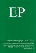 Cover: Sprachf&ouml;rderung: Formative und summative (BiSS-) Evaluationen im Elementar- und Primarbereich - Verlag Empirische P&auml;dagogik