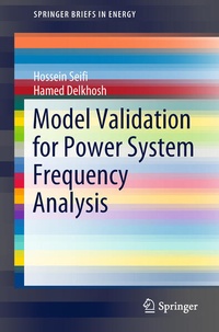 Enlarge image Cover: Model Validation for Power System Frequency Analysis - Springer