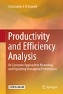 Cover: Productivity and Efficiency Analysis - Springer