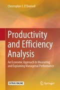 Cover: Productivity and Efficiency Analysis - Springer