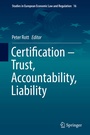 Cover: Certification - Trust, Accountability, Liability - Springer