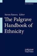 Cover: The Palgrave Handbook of Ethnicity - Springer