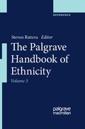 Cover: The Palgrave Handbook of Ethnicity - Springer