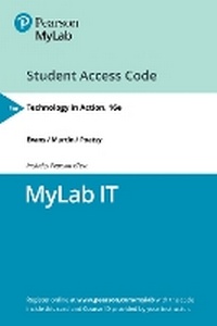 Abbildung von: MyLab IT with Pearson eText Access Code for Technology In Action, Complete - Pearson
