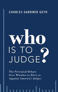 Abbildung von: Who is to Judge? - Oxford University Press Inc