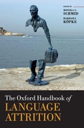 Cover: The Oxford Handbook of Language Attrition - Oxford University Press