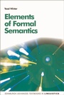 Cover: Elements of Formal Semantics - Edinburgh University Press