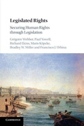 Cover: Legislated Rights - Cambridge University Press