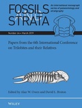 Cover: Papers from the 6th International Conference on Trilobites and their Relatives - Wiley