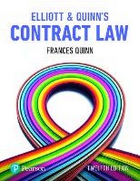 Abbildung von: Elliott & Quinn's Contract Law - Pearson Education Limited