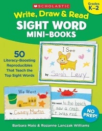 Enlarge image Cover: Write, Draw & Read Sight Word Mini-Books - Teaching Resources