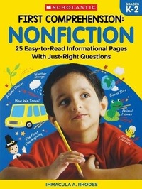 Enlarge image Cover: First Comprehension: Nonfiction - Teaching Resources