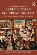 Cover: A Sourcebook of Early Modern European History - Routledge