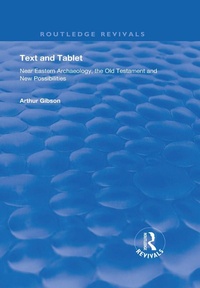 Enlarge image Cover: Text and Tablet - Routledge