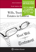 Cover: Wills, Trusts, and Estates in Context - Wolters Kluwer Law & Business