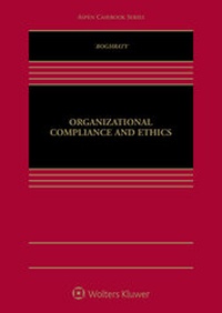 Abbildung von: Organizational Compliance and Ethics - Aspen Publishers