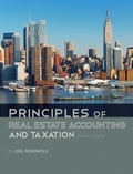 Cover: Principles of Real Estate Accounting and Taxation - Cognella Academic Publishing