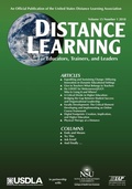 Cover: Distance Learning Vol 15 Issue 1 - Information Age Publishing