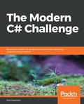 Cover: The Modern C# Challenge - Packt Publishing