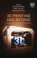 Cover: 3D Printing and Beyond - Edward Elgar Publishing