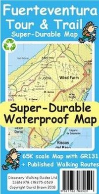 Abbildung von: Fuerteventura Tour and Trail Map - Discovery Walking Guides Ltd