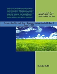 Abbildung von: Architecting Microsoft Azure Solutions Study & Lab Guide Part 2 - Independently Published