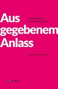Cover: Aus gegebenem Anlass - Tredition Gmbh