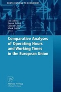 Cover: Comparative Analysis of Operating Hours and Working Times in the European Union - Springer
